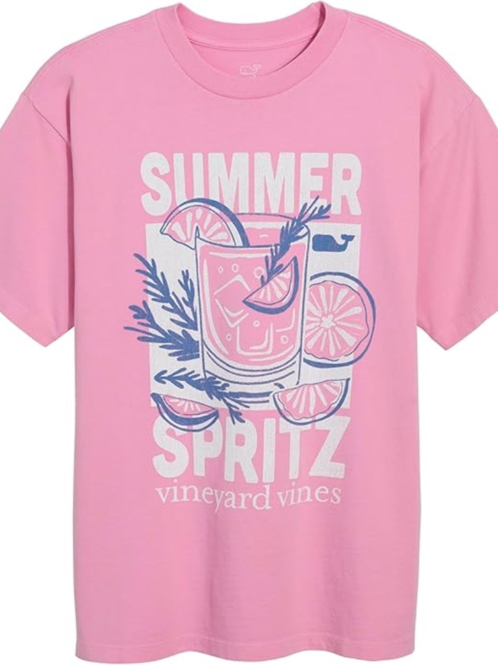 Vineyard Vines Drift Dye Summer Spritz Short Sleeve Boyfriend Tee